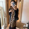 Women Cashmere Long Scarf Luxury Men Scarfs Autumn Winter Outdoor Warm Shawl Classic Brown Colors Letter Comfortable Soft Pashminas