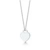 Designer colares coração e chave pingente colar para mulheres 925 prata esterlina jóias de luxo presentes co gota 220412