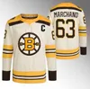 Boston 100. Centennial Patch Brad Marchand Bruin Jersey David Krejci Jake Debrusk Patrice Bergeron David Pastrnak Charlie McAvoy Charlie Coyle Jeremy Swayman