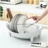 Dish Racks Dish Rack Drain S Dry Dishes Tableware Storage Organizer Shelf Cutlery Bowl 50 220328 Home Garden Housekeeping Or Dhgarden Dh1Y8