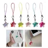 Keychains Gradient Five-Pointed Star Resin Pendants Tags For DIY Jewelry Making Keychain Tassels Necklace Crafts Supplies