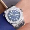 Abby Watches Audpi-Uhr, automatisch, Epic Royal Oak Offshore-Serie, 15720st, Präzisionsstahl, blaue Rückseite, transparent, Herrenmode, Freizeit, Business, Sport, Mechani