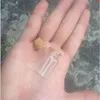 22 * 35 * 125 mm 6 ml transparente Glasflaschen mit Korken Mini-Gläser Fläschchen klein süß 100 Stück gute Menge Clkve