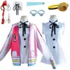 Anime Shanks Daughter Singer Uta Princess Cosplay Costume Accessories Coat Dress Earphone Sleeve Wig Halloween Suitcosplay