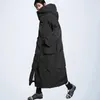 Parkas femme KJMYYX hiver femmes mode coupe-vent lâche Parkas grande taille femme élégant chaud noir vestes dame manteaux rue tenues 231018
