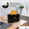 Essential Oils Diffusers Essential Oils Diffusers Flame Air Humidifier Usb Aroma Diffuser Room Fragrance Mist Maker Oil Difu Dhgarden Dh3Of