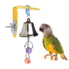 Other Bird Supplies Toys Large Bell Color String Toy For Cage African Greys Budgies Parakeet Cockatiel Lovebird Parrot Small Birds