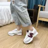 Slipper's Luxury Sports Shoes 2023 Spring Autumn Fashion Designer Brand Color Block Soft Sole Casual Sneakers Zapatos de Mujer 231017