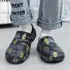 Slippers Winter Stylish Men Slippers Warm Home Slippers Non-Slip Male Cotton Shoes Waterproof Soft EVA Fashion Slippers Big Size 231017