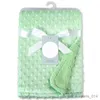 Dekens Babydeken Pasgeboren Zachte Fleece Babyjongen Deken Effen Babymeisje Beddengoed Massage Babyaccessoires