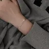 Link Armbanden VENTFILLE Zilver Kleur Armband Voor Vrouwen Meisje Elegant Ontwerp 3 Lagen Ketting Partij Sieraden 925 Stempel Verjaardagscadeau dropship