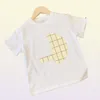 Modedesigner-Kinderhemden für Jungen und Mädchen, T-Shirts, lässige Kleidung, T-Shirt mit Aufdruck, Kinder, Baby, Kleinkind, kurze Ärmel, karierte Bluse to4617985