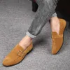 Klänning faux herrar loafers mocka avslappnad affär vårkörande mode formella skor för män sneakers 231018 113