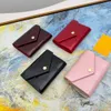 Designer Bags Women Short Wallets Embossed Letter Wallet Luxury Folding Portable Buckle Coin Purses Designer Brand Ladies Clutch Bags Female Purses Pocket