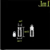 1ml 미니 유리 병 펜던트 코르크 또는 플라스틱 스토퍼 작은 병 장식 공예품 바이알 100pcs 좋은 수량 jdwxc
