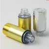 15ml 30ml 50ml Empty Gold Aluminum Airless lotion Pump Bottle 1OZ Silver Container 30ML Lotion Packaginggood Ucfnt