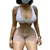 Damen-Ganzkörper-Shapewea-Bauchkontrolle, verstellbarer Schritt, offene Brust, Skims Kim Fajas Colombianas, Kompression nach Operationen, 211275b