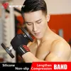 Power Wrists Bodybuilding Gym Training Fitness Gewichtheben Rote Handschuhe Handgelenkbandagen Workout Halbfinger für Männer Frauen 231018