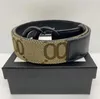 2023 Mannen Mode Riem Luxe Mannen Ontwerpers Vrouwen Jeans Riemen Snake Grote Gouden Gesp Maat 105-125 Cm Met doos