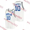 UCLA Basketbal Jersey 10 Lazar Stefanovic 27 Jan Vide 5 Brandon Williams 22 Devin Williams UCLA Bruins Jerseys Custom Stitched Heren Jeugd