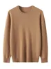 Heren Truien Lente Herfst Pure Merino Wol Trui Mannen Oneck Longsleeve Kasjmier Truien Vrouwelijke Kleding Grace Basic