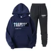 Renkli Erkek Desinger Hoodies Trapstar Hoodie Swearpants Trailsuit Womens Leisure Sports Seti Kırmızı Siyah Kaplan Kafası Sweatshirts Pantolon Takım Büyük Boy S-3XL