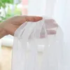 Rideaux semi-transparents – Filtrage de la lumière, draperies douces pour chambre à coucher, salon, salle de bain, décoration de fenêtre