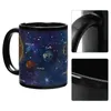 Mugs Drinking Cup Heat Sensitive Color Changing Reactive Heat-sensitive Mug Ceramic Espresso