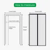 Rideaux transparents anti-moustiques, insectes volants, filet magnétique, porte à fermeture automatique pour cuisine, moustiquaires pour portes, été 231018