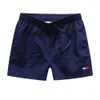 Szorty Tommyhilfigers Designer luksus mody Summer New Shorts Proste spodni sportowe męskie kwatery Solidne kolory luźne szorty