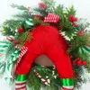 Hot Sale Christmas Decorations Christmas Wreath Clown Door Hanging Holiday Atmosphere Rendering Party Rave Venue Arrangement Thief Wreath Wall Hanging Christmas