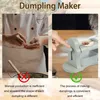 Baking Moulds Semi Automatic Dumpling Maker Machine Mould Pressing Skin DIY Empanadas Making Tool Kitchen Accessories 231018