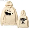 Sweats à capuche pour femmes Sweatshirts Rappeur Playboi Carti Teen Sweat à capuche drôle Dos imprimé coton polaire hommes femmes mode sweat foncé automne hiver pull S-5XL Q231018