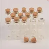 Frascos de perfume de vidro de 15ml pequenos artesanatos com rolhas 50pcs 22 * 65 * 125mm 15mlgood qty Bdiig