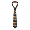 Bow Ties dnd tärningar slipsar unisex 8 cm smal se upp för den leende fängelsehalsiga nacken för män dagligen slitgravatas företag
