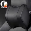 Cuscini di seduta Collo per auto Poggiatesta Cuscino Poggiatesta Cuscino di supporto per la testa Memory foam traspirante Protezione a rimbalzo lento Cuscino lombare per auto da viaggio Universale Q231018