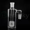 Catcher de cendres en verre mâle 14 mm / 18 mm 45 90 degrés pour les tuyaux de bang en verre bang en silicone Bong Bong Bong