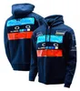 Ny motorcykel racing sportkläder längdåkare dragkedja tröja fritidssport hoodie