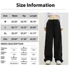 Pantalons pour femmes Femmes Pantalons Chic Rétro Sports Hip Hop Américain Lâche Y2K Streetwear Taille Haute Dame Qualité Casual