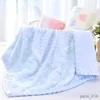 Blankets Rose Super Soft Double Layer Blanket Double Coral Fleece Blanket Baby and Child Supplies Children's Blanket