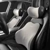 Seat Cushions Car Neck Cushion Car Lumbar Pillow for Driver Memory Foam Backrest Cushion Ergonomic Design Car Seat Pillow Vehicle Products Q231018