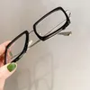 Montature per occhiali da sole 2023 Occhiali da vista da donna alla moda Occhiali da vista da donna di tendenza trasparenti da uomo Occhiali da vista trasparenti