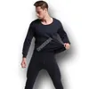 Mens Thermal Underwear Set for Men Winter Thermos Long Johns Clothing Clothing Ropa Termica Fleece 231018