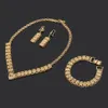 Gold Color Dubai Jewellery Set Turkish Egyptian Algeria Moroccan Saudi Jewelry304E