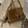 Torby krzyżowe Bag Messenger Women 2023ins Korean Suede One Soulder Crossbody Bag Fasion Senior Sentiment Commuter Bagqwertyu879