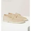 Loro * Piana 2023S/S Casual Marke Herrenschuhe Berühmte LP Loafers Flache Low Top Wildleder Sommer Charms Walk Oxfords Mokassins Komfort Gentleman Walking Mit Box P 5XO6