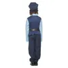 Cosplay Snailify enfant trafic flic Costume garçons officier Halloween Costume bleu pourim tenue Cosplay enfants 231017