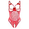 Sexy conjunto lingerie para sexo mulher porno erótico oco roupa interior babydoll traje feminino vestido de renda mujer sexi vestuário exótico 231017