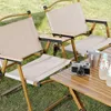 Мебель для лагеря, 2 шт., черный складной стул, портативный стул для кемпинга на открытом воздухе, оборудование для пикника, барбекю, стул Comite 231018