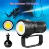 Flashlights Torches 10000 Lumens LED Diving Flashlight Underwater lantern Lighting 100m Waterproof Tactical Torch For Pography Video Fill Lights 231018